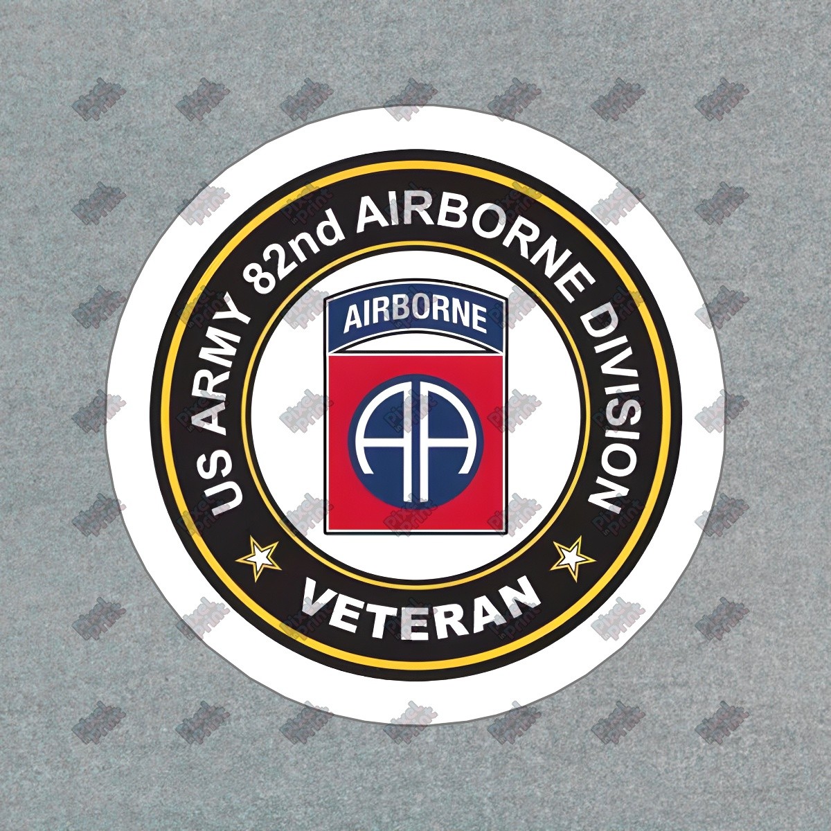 US Army 82nd Airborne Division Veteran Vinyl Sticker Military Decal #664333