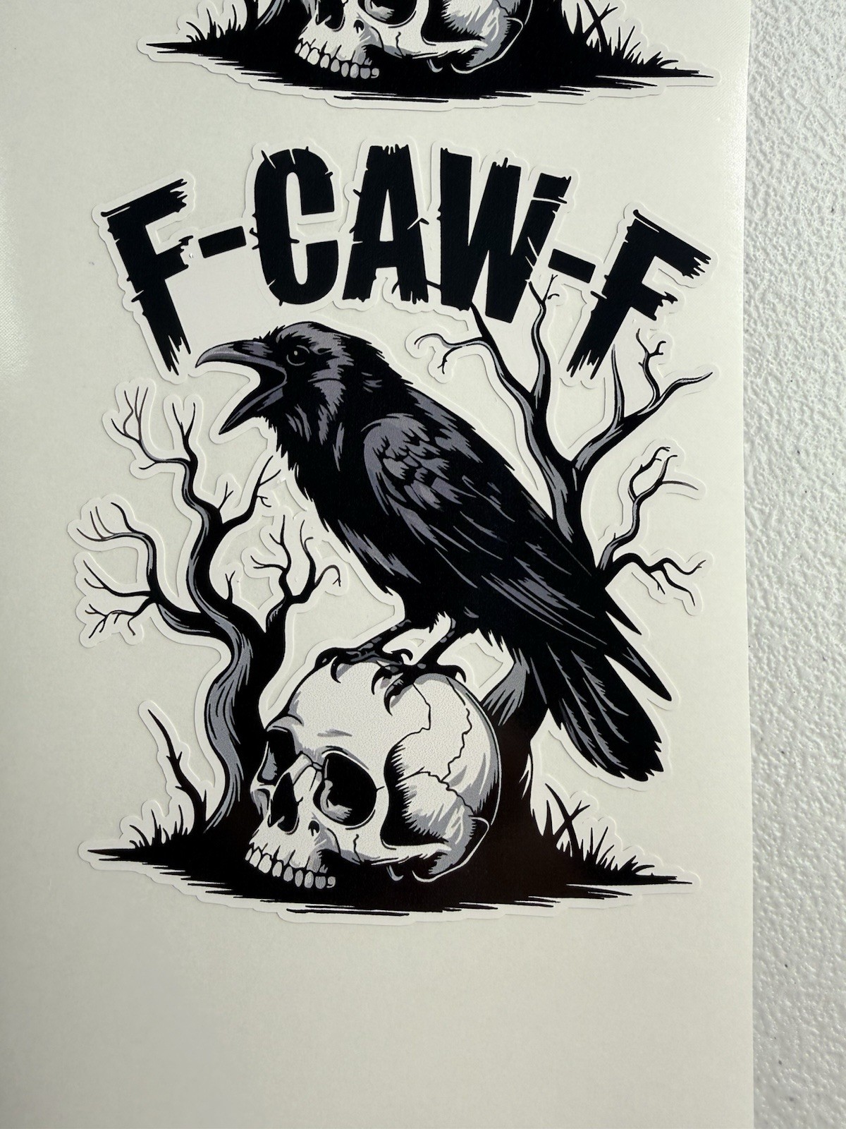 Crow Fcawf Regular Vinyl Decal
