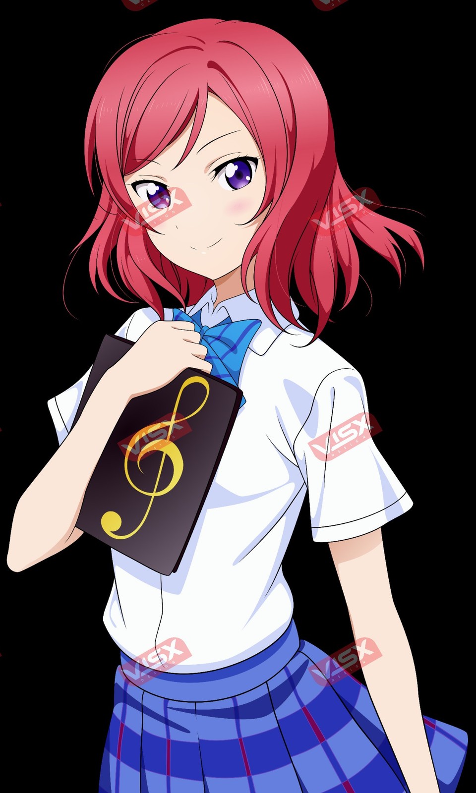Maki Nishikino 2 Love Live Anime Peeker bumper sticker window car decal vinyl