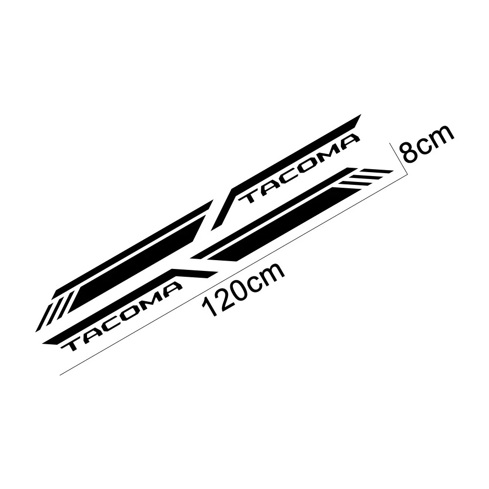 Trunk Side Stripe Decal for Toyota Tacoma TRD Sport | Vinyl Truck Graphics