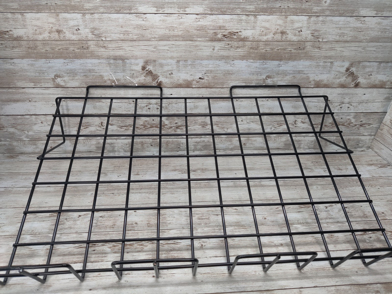 Black Angled Wire Shelf For Slatwall Display Rack (Pack of 6) EBL/SL22