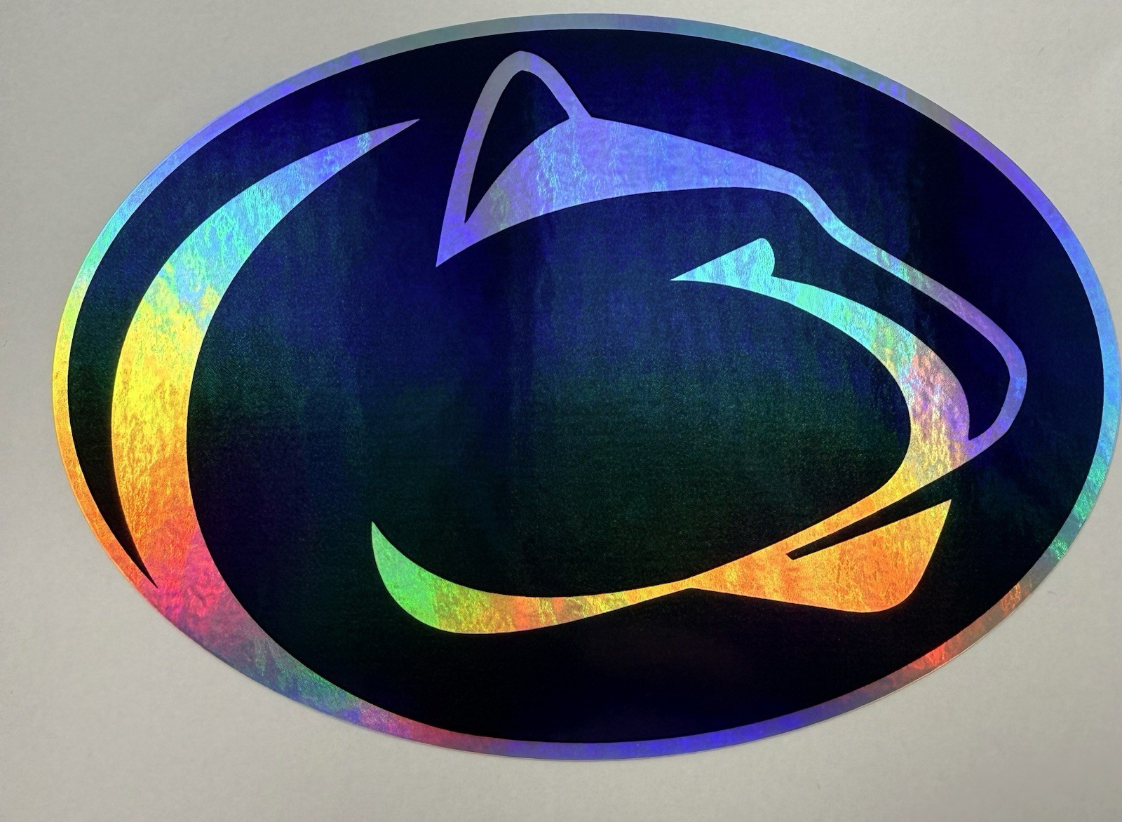 Penn State Nittany Lions Holographic Vinyl Decal
