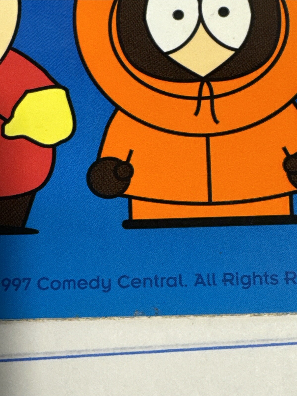 BUMPER STICKER SOUTH PARK KIDS GROUP VINTAGE STICKER 1997 COMEDY CENTRAL 90’s