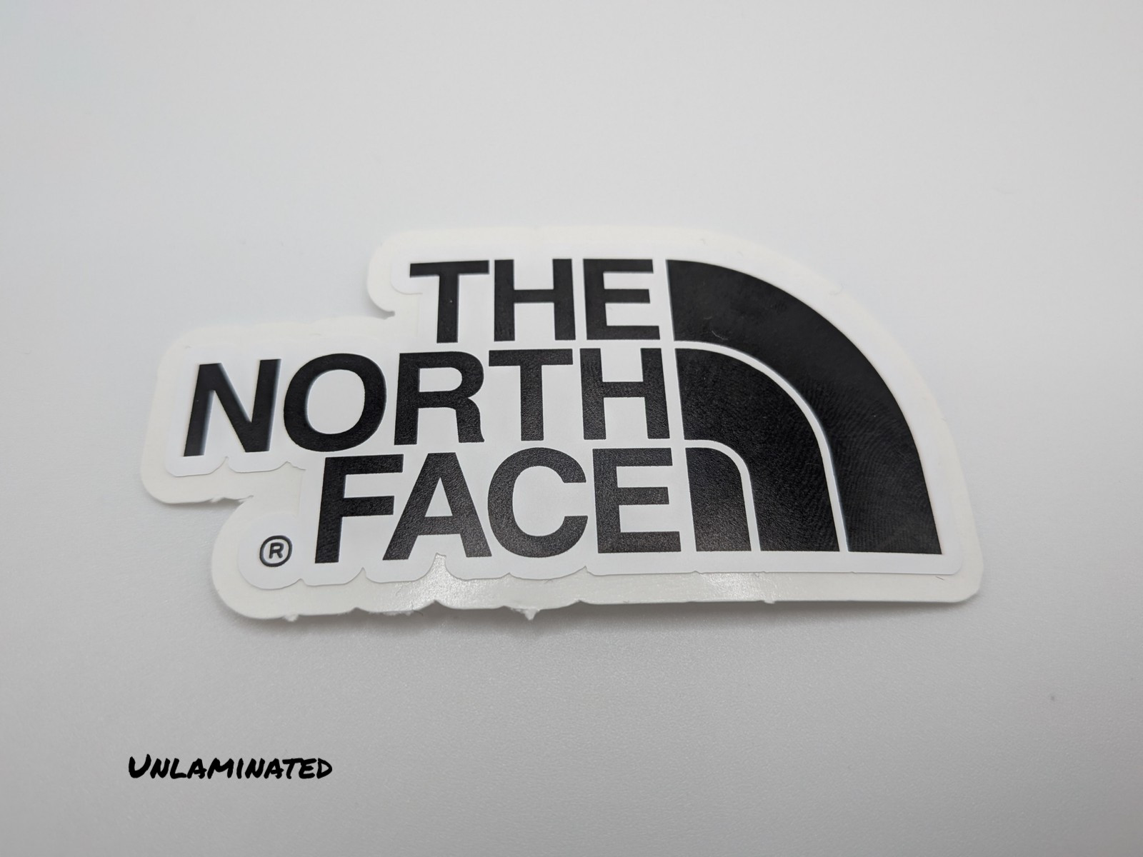 The North Face Logo Vinyl Sticker – Waterproof, UV-Resistant Decal, Multiple Siz