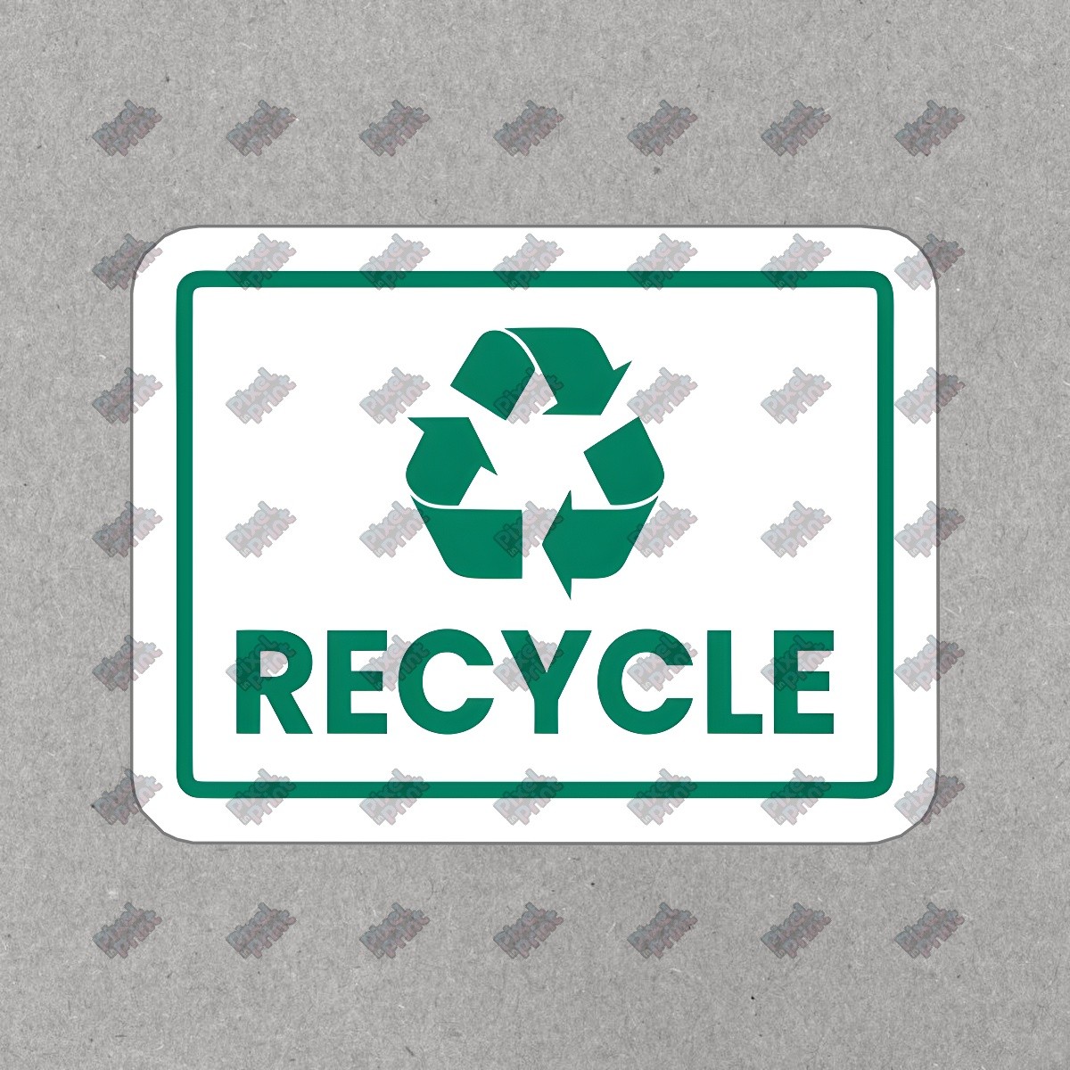 Eco Friendly Recycle Symbol Vinyl Sticker Green Recycling Decal for #181414