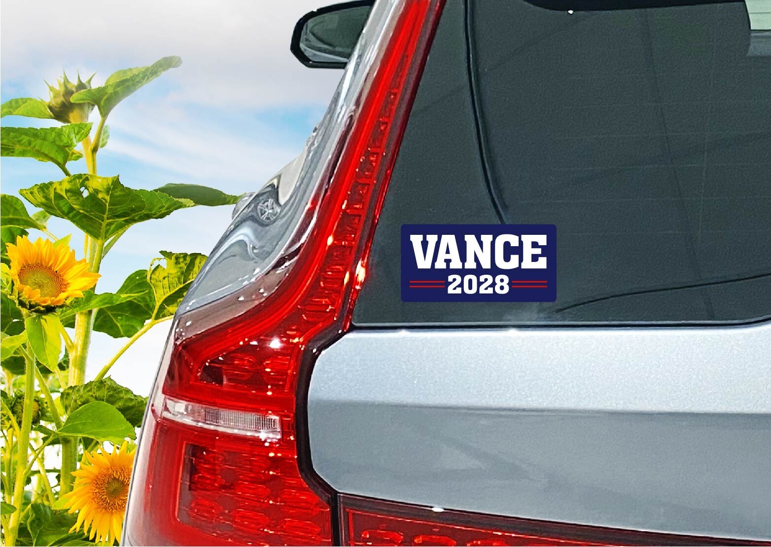 Vance 2028 Decal Sticker MAGA Garbage 2024 Election America Trump JD Red Wave VP