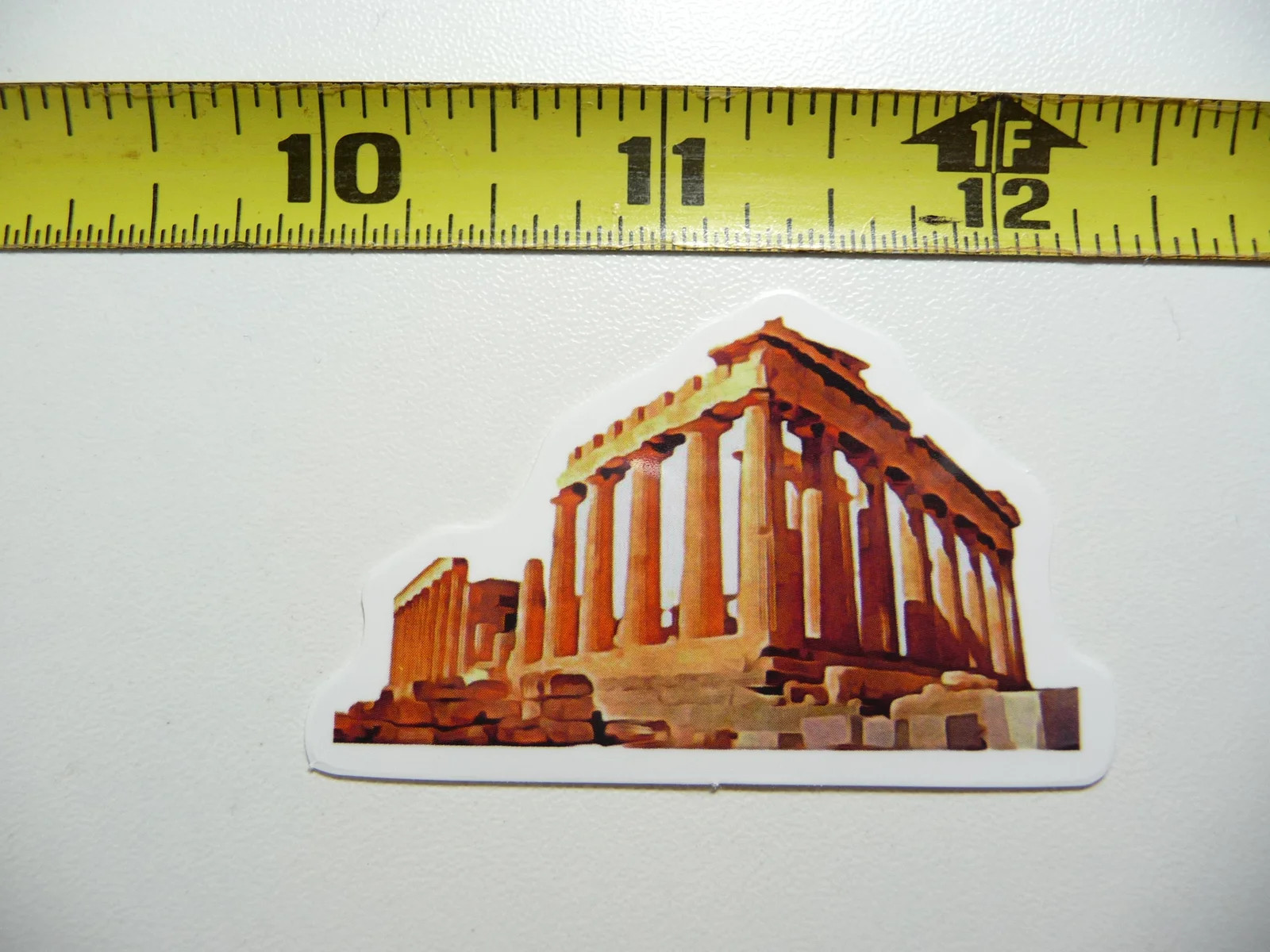 ACROPOLIS ATHENS GREECE SMALL STICKER DECAL LANDMARK TOURIST DESTINATION LAPTOP