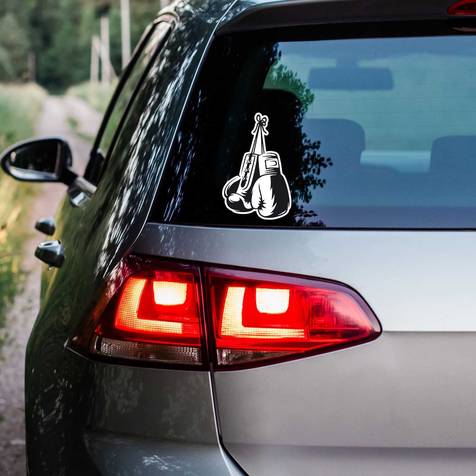 Boxing Gloves – Vinyl Decal Sticker – Car Window Laptop – ebn11995