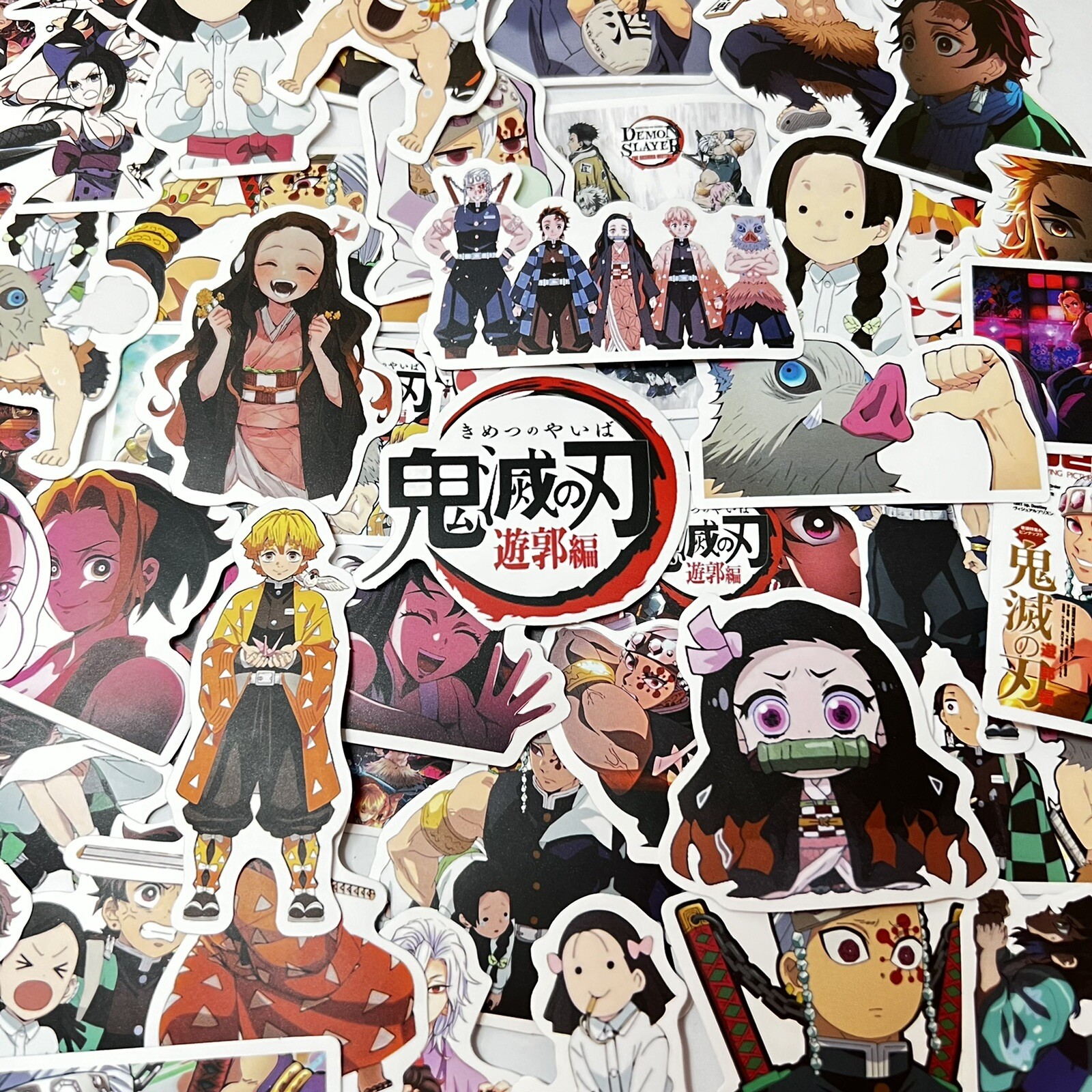 50pcs Anime Sticker Bomb Vinyl Laptop Luggage Guitar Bottle skateboard Decal