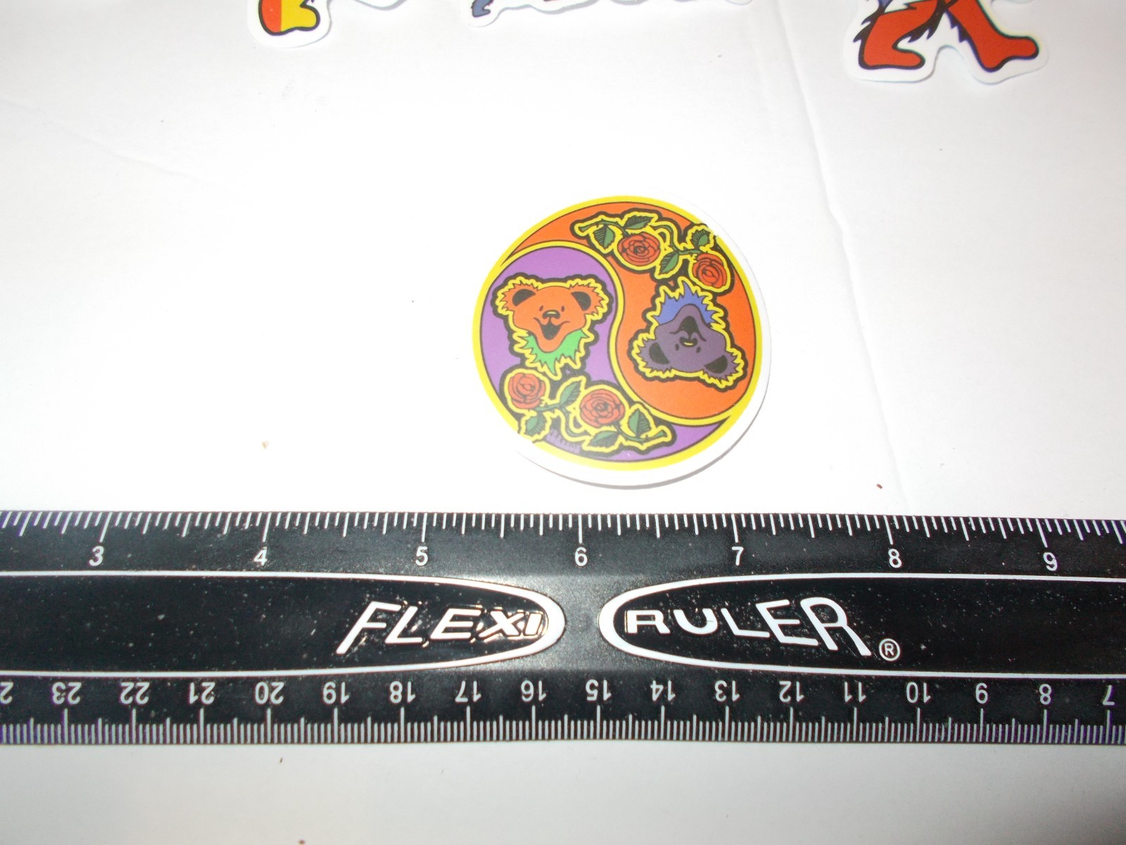 17 Different Grateful Dead Bear Stickers, 60th Anniversary 2026 Free Shipping