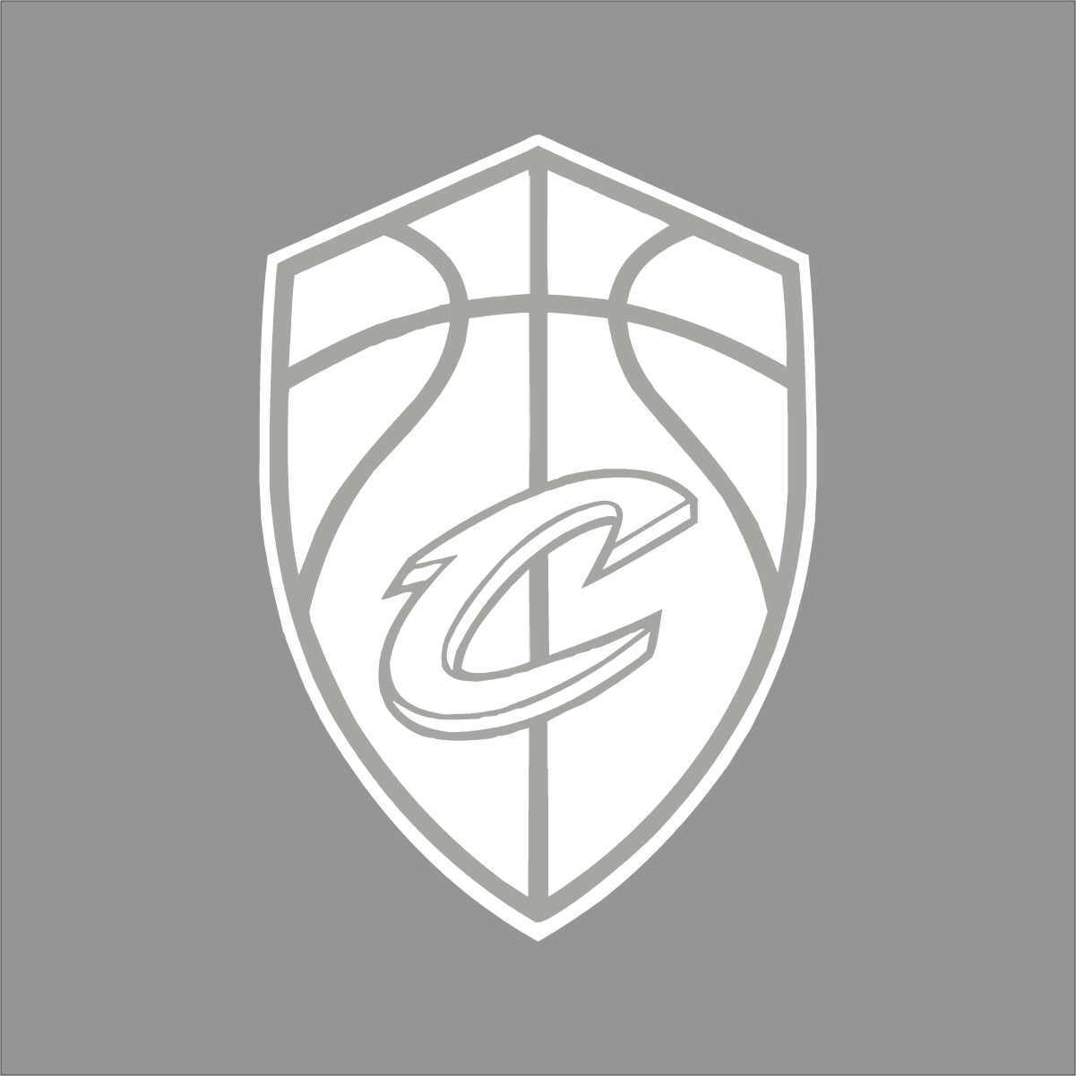 Cleveland Cavaliers #9 NBA Team Logo 1 Color Vinyl Decal Car Window Wall