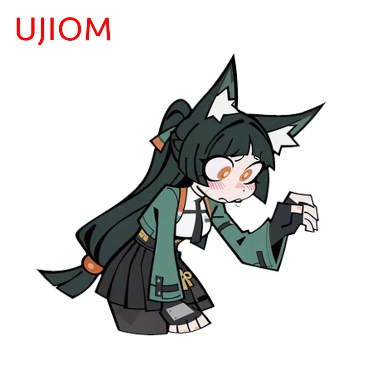 UJIOM Hoshimi Miyabi Wall Sticker Enchanting Interesting Customizable Decal