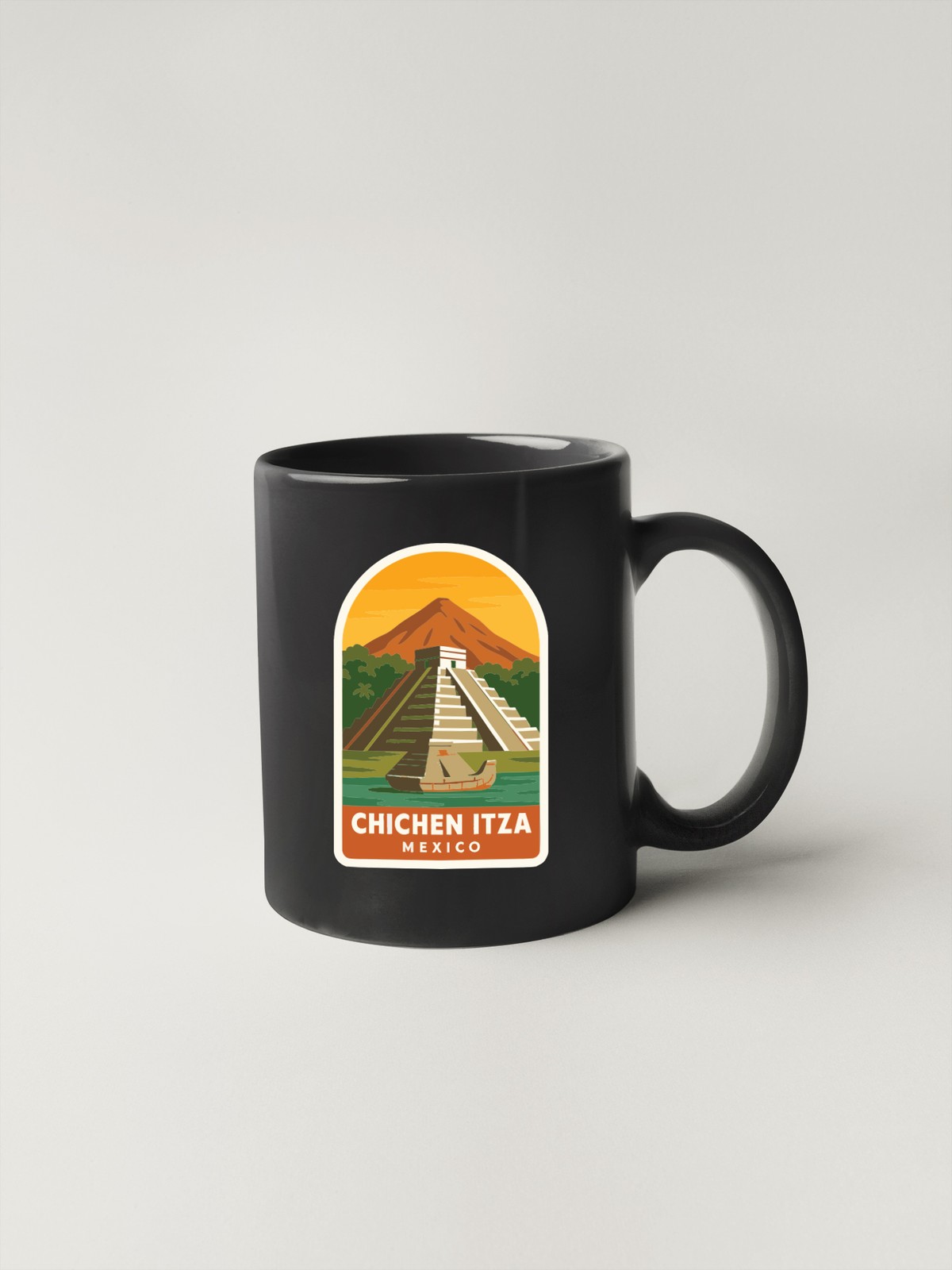 Chichen Itza Mexico Sticker Decal Vinyl Die-Cut Symbolic Landmark Design