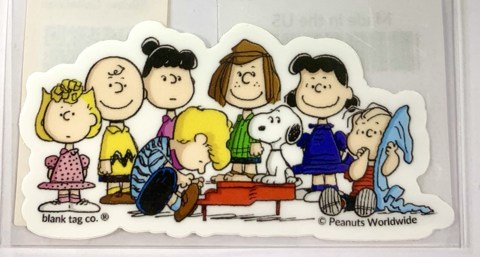 Peanuts Gang Sticker Decal Waterproof Vinyl Car Laptop Snoopy Charlie Brown NEW