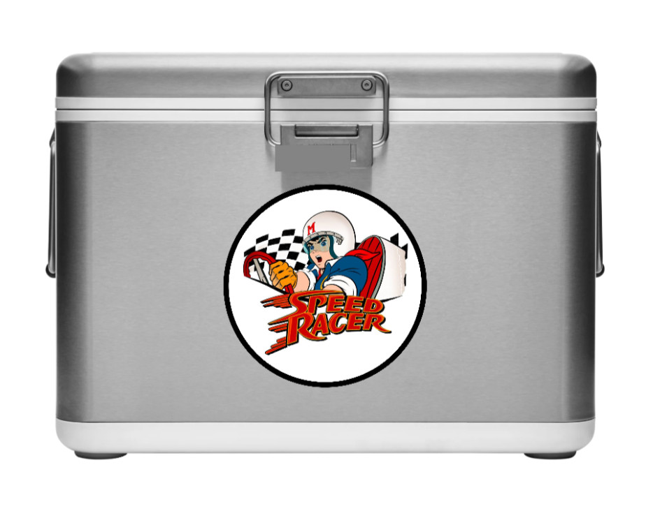 Speed Racer – 4" Vinyl Decal Car Truck Window Laptop Cooler Trailer Smoker 25