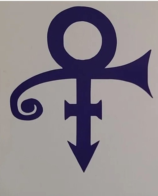 Music Logo 2.5" H Vinyl Decal (Purple) windows car truck laptops SUV boards PR1