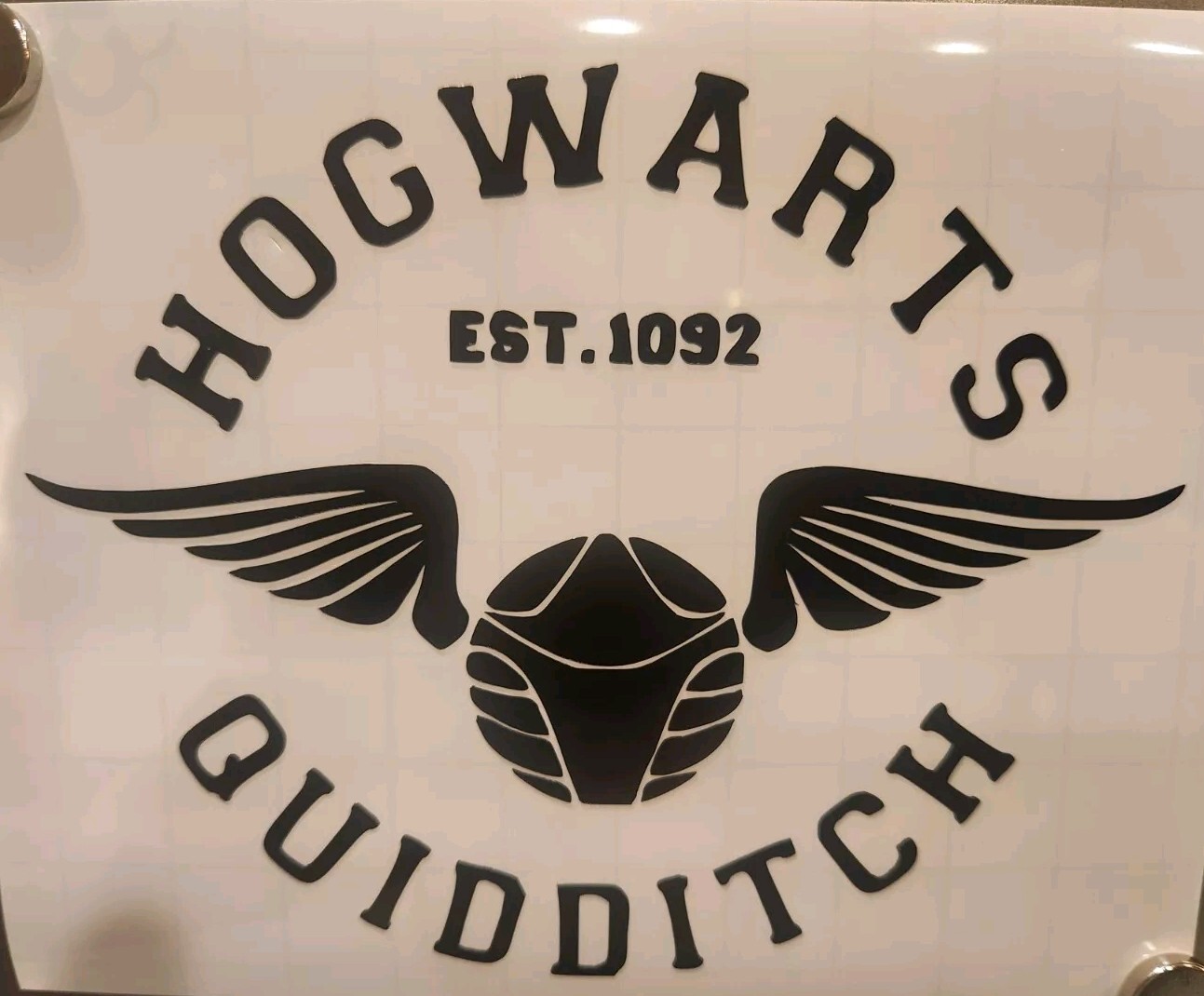HARRY POTTER Hogwarts Quidditch Snitch Decal Vinyl Wall Window Laptop Sticker