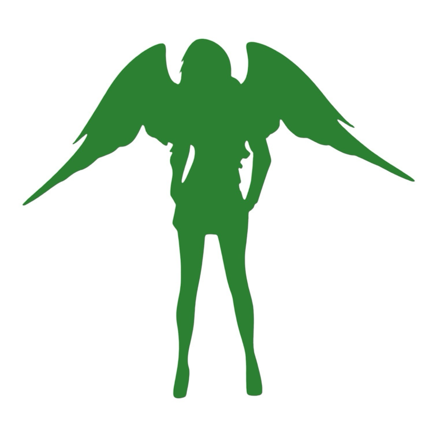 SexyAngel # 1 Decal for car Windows Laptops most Smooth Surfaces
