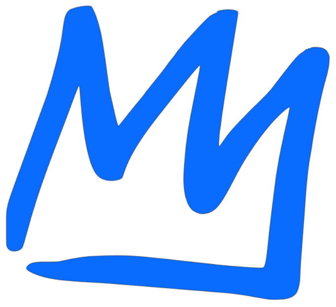 Mammoth Mountain Crown Vinyl Decal 4" x 3.5" Car Windows, Mugs, Laptops, Oracal