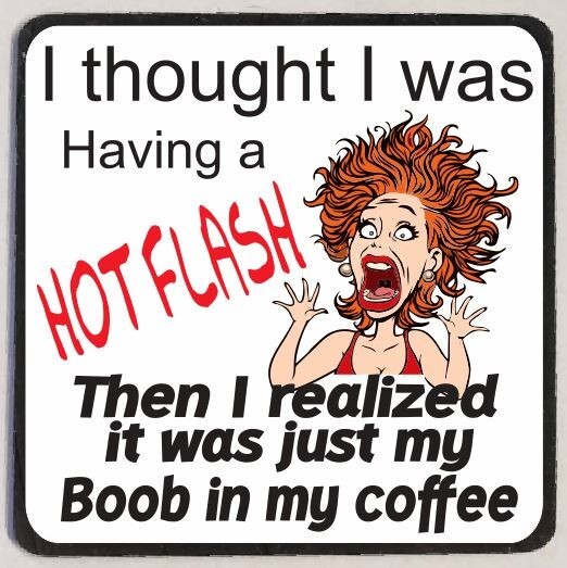 Hot Flash Refrigerator Magnet M108