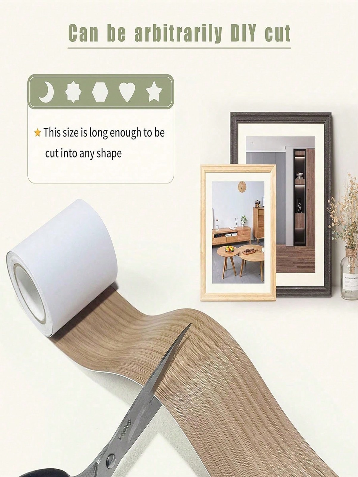 Brown Wood Grain Peel And Stick Contact Paper Roll S L Size