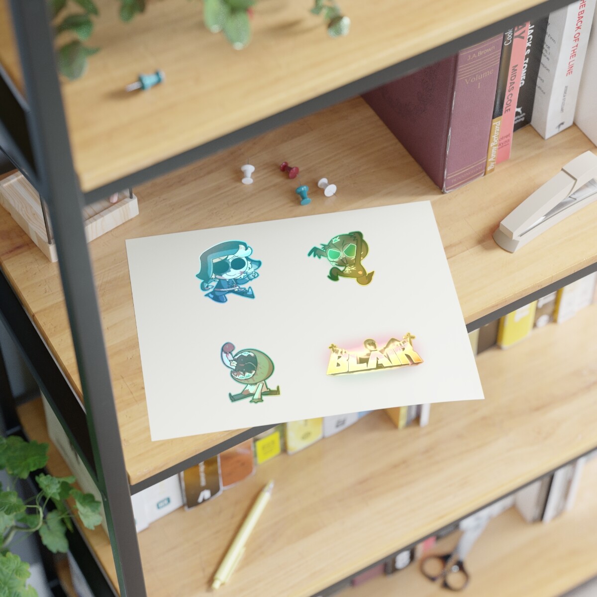 Blair – Vinyl Sticker Pack Sheet (1pc)