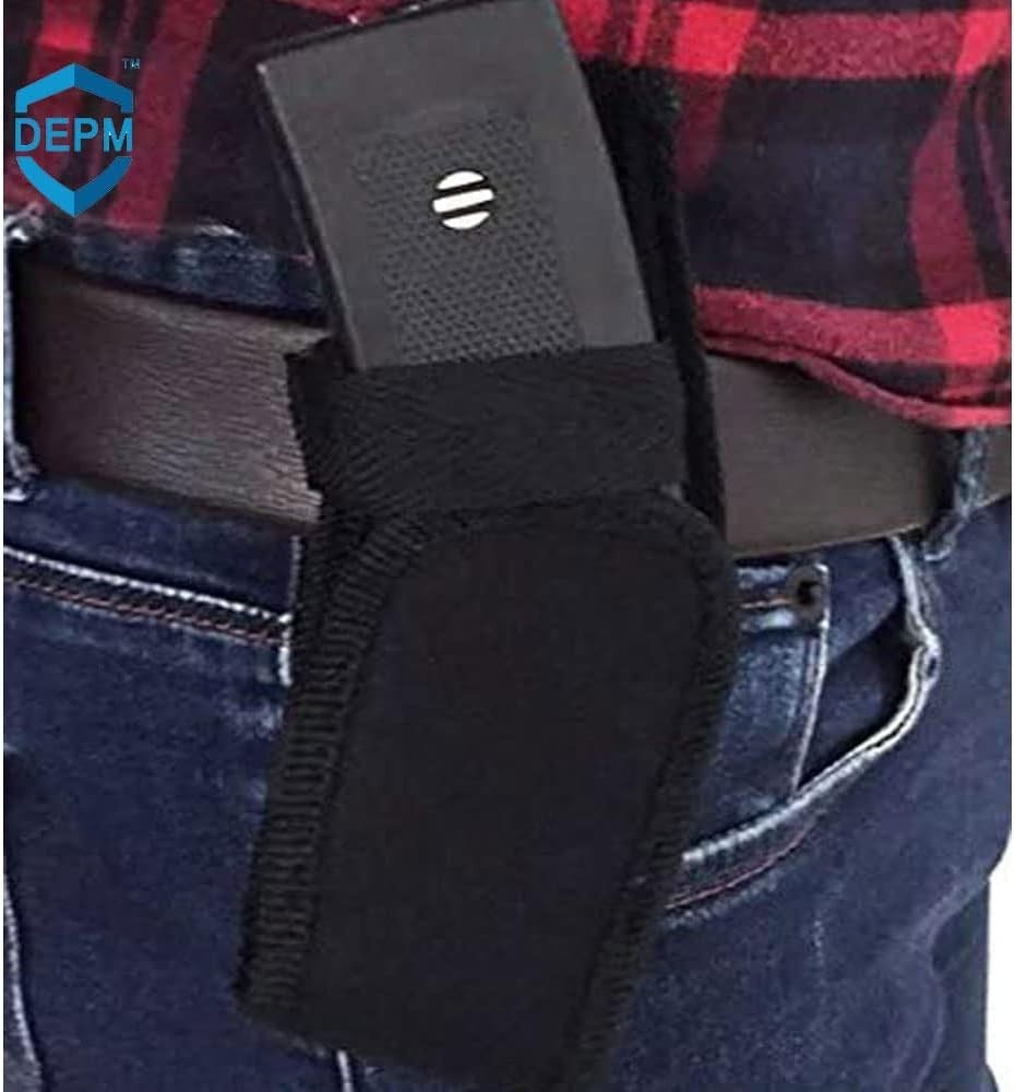Heavy Duty Self-Defense Stun Gun, 16ft Range, LED Flashlight for Men/Women