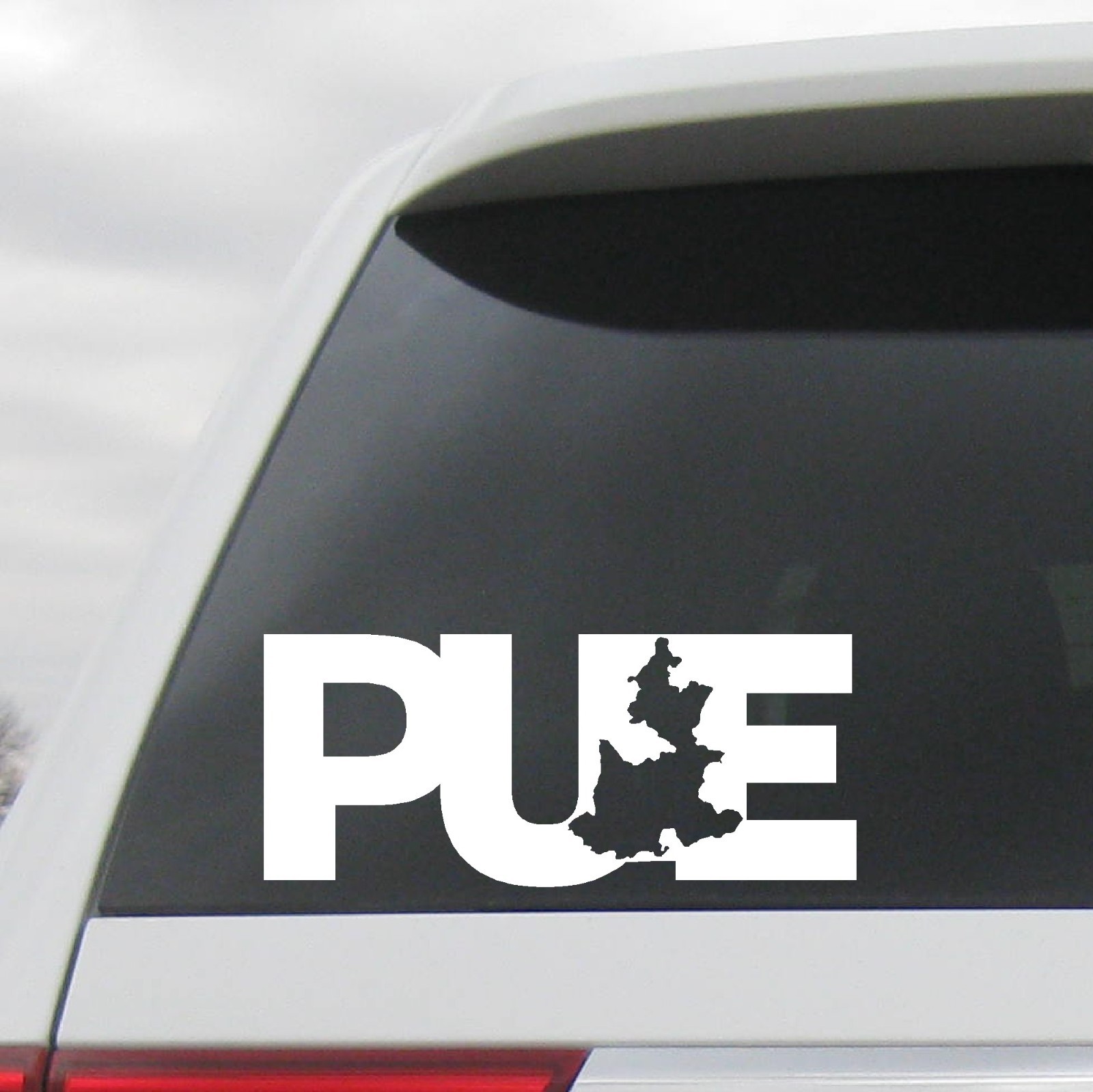 PUEBLA PUE DE ZARAGOZA MEXICO STATE DECAL VINYL STICKER WINDOW
