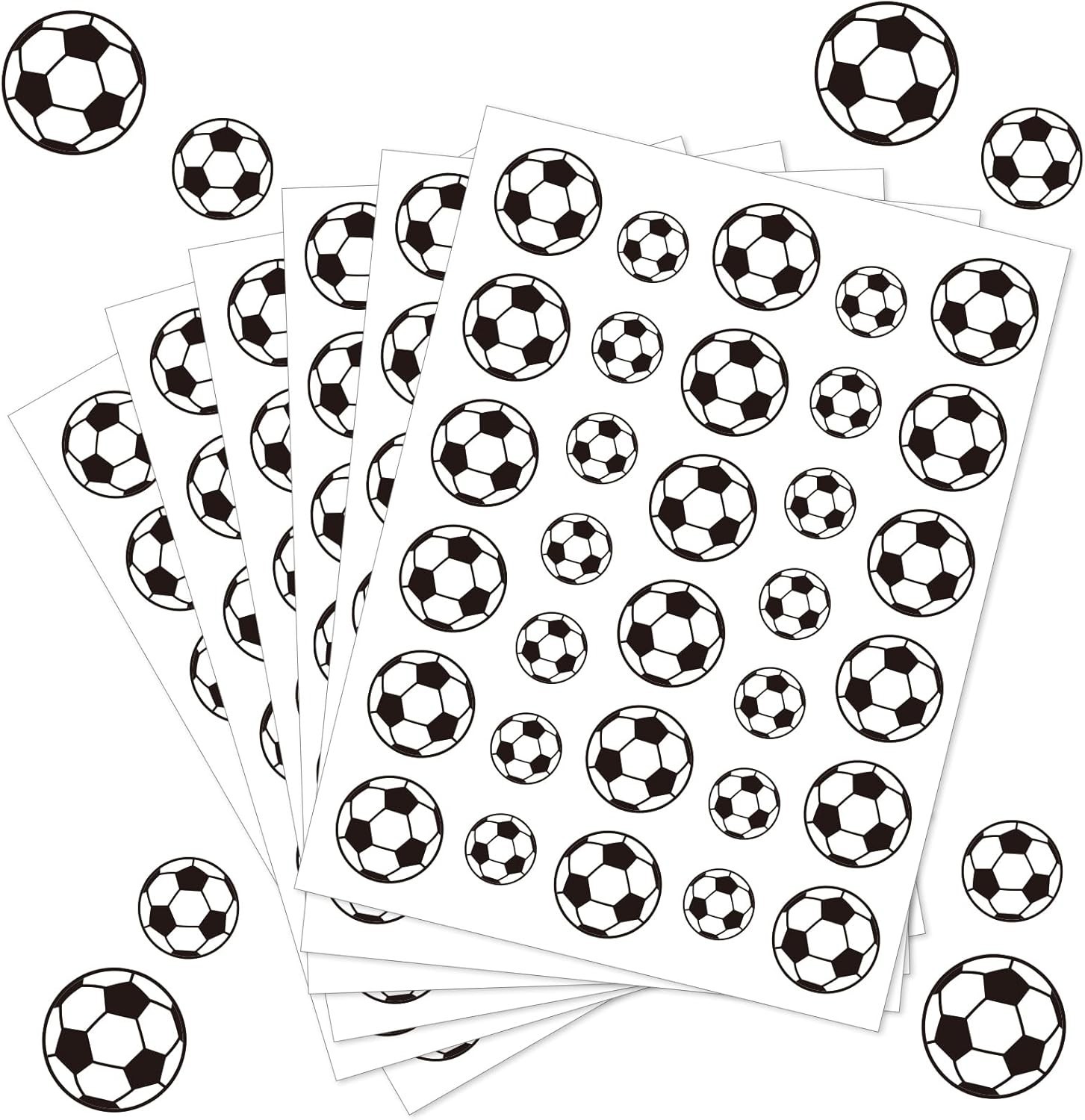 Water-Repellent 512 Pcs Soccer Stickers – Perfect for Scrapbooks and Gifts