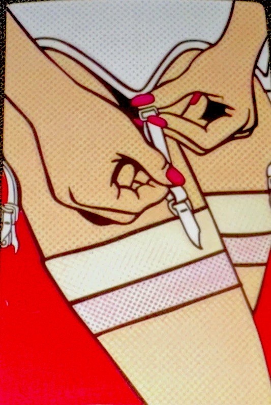 SEXY GIRL STICKER✨💋💅🏻💋💅🏻💋✨2 1/2” X 1 1/2”✨GLOSSY✨Super Hot✨🔥✨Cute Legs💫