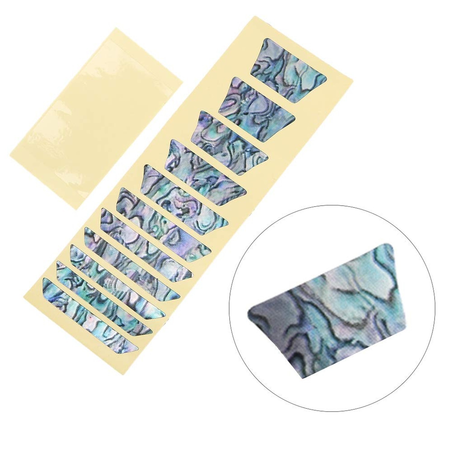 0.04mm Guitar Fretboard Decals Electric Guitar Fingerboard Sticker Guitar Fre…