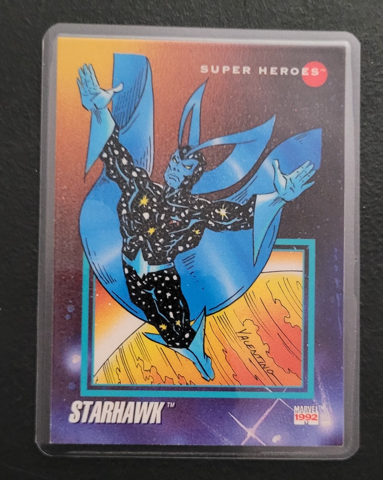 Impel Marvel Universe Superheroes Fridge/Locker/Cabinet Laminated Magnet 1990's
