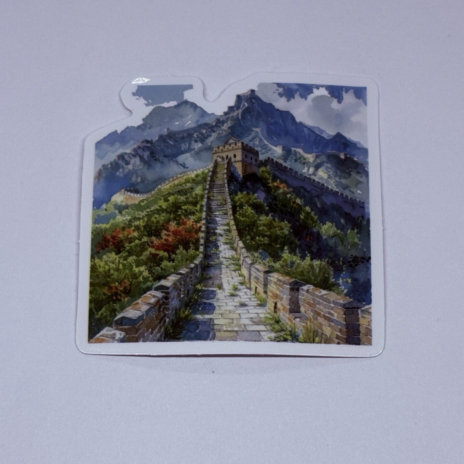 Great Wall of China Sticker Scenic Travel City Art Decal Vinyl Paint Style Tc9