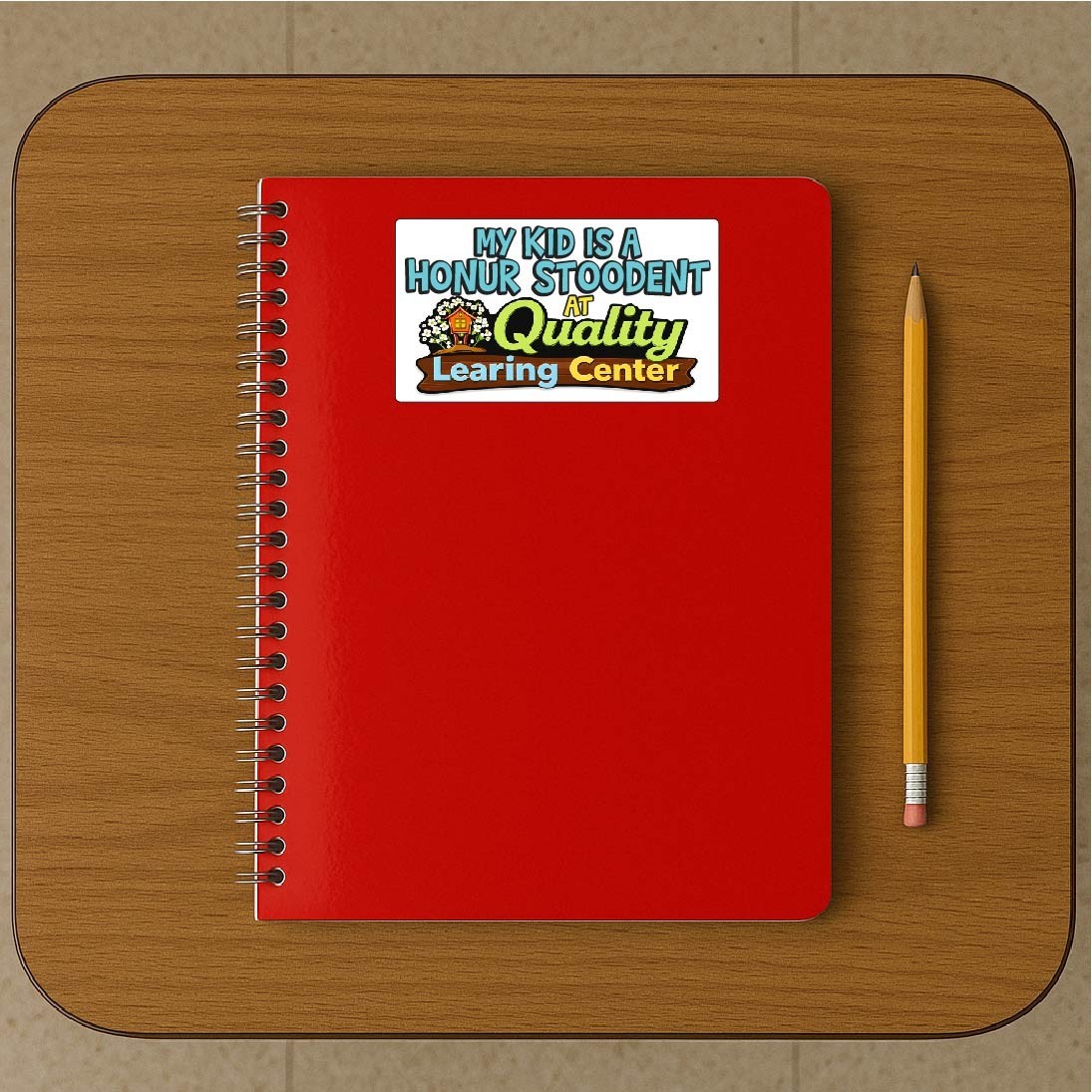 Quality Learning Honur Stoodent Decal Sticker Funny Political Humor