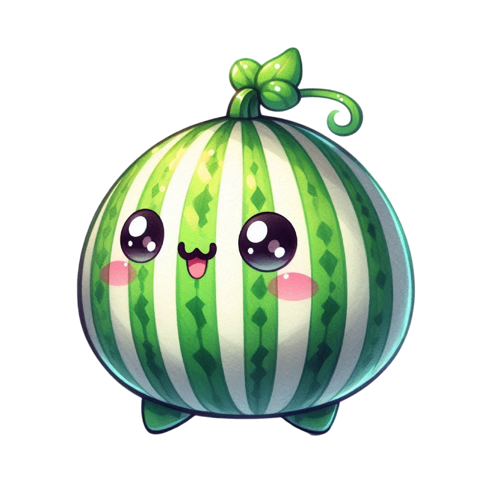 Sweet Watermelon Wall Decal Sticker 18X18cm Large