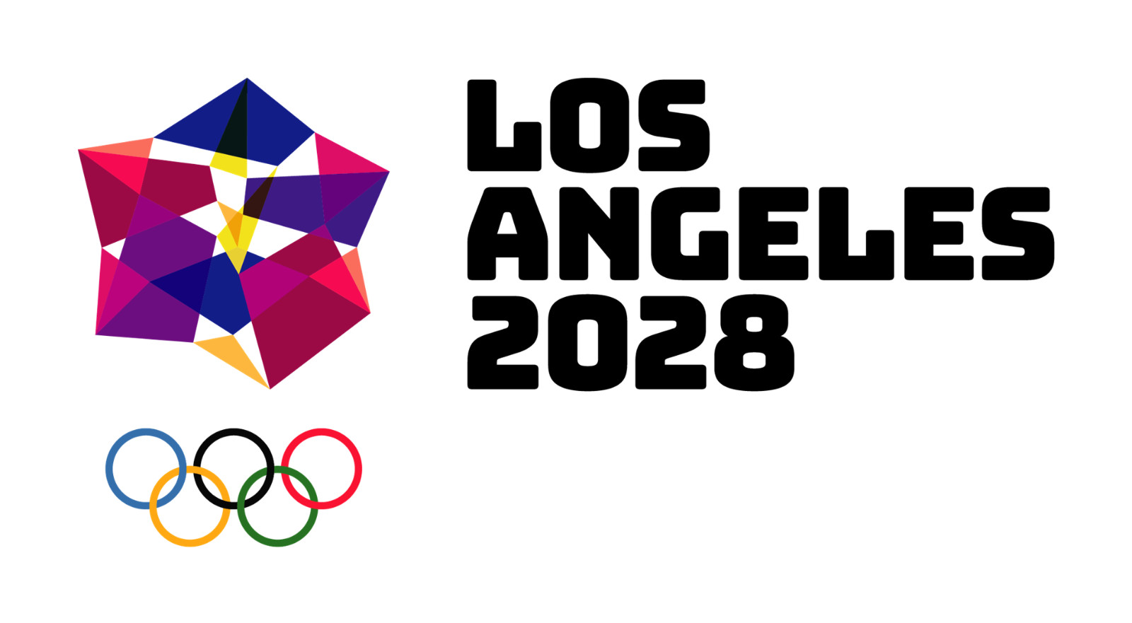 Los Angeles LA 2028 Olympics Vinyl Die Cut Sticker