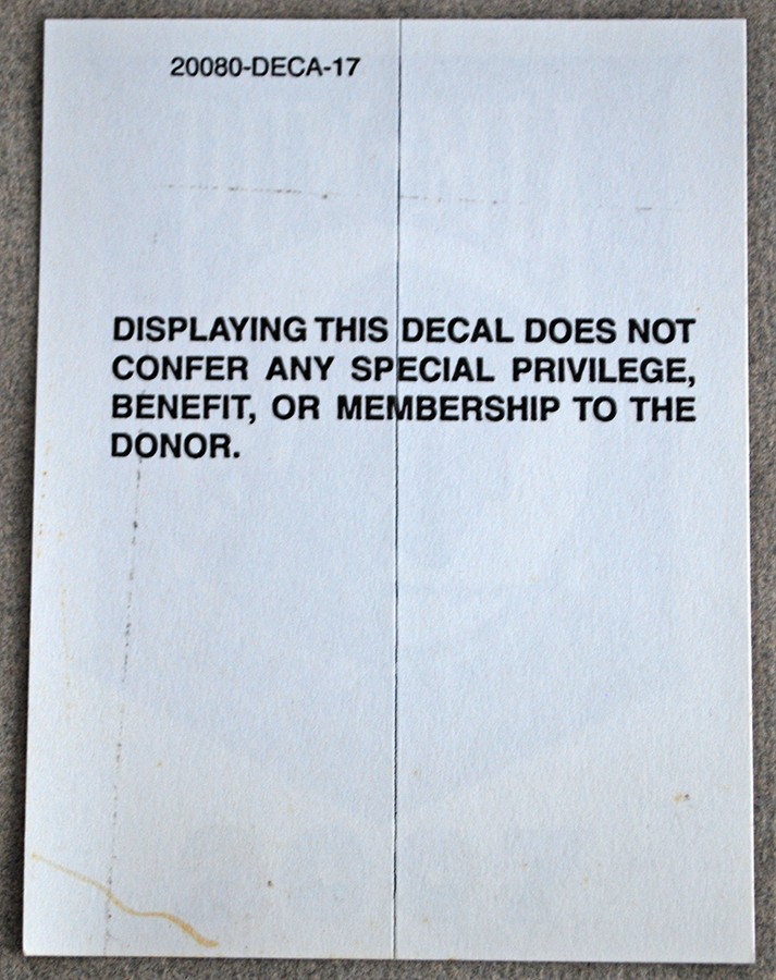 2007 POW-MIA Sticker Decal You Are Not Forgotten 20080-DECA-17