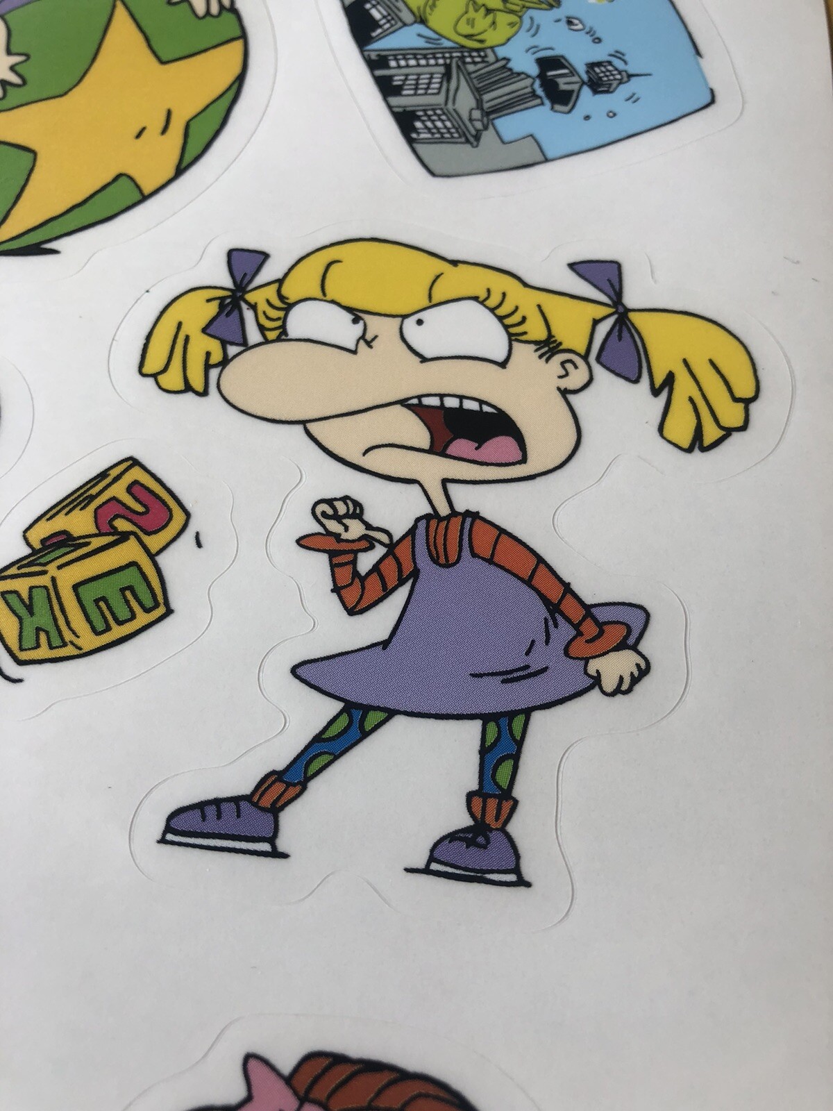 Rugrats Wall Decals Sheet Of 10 Stickers