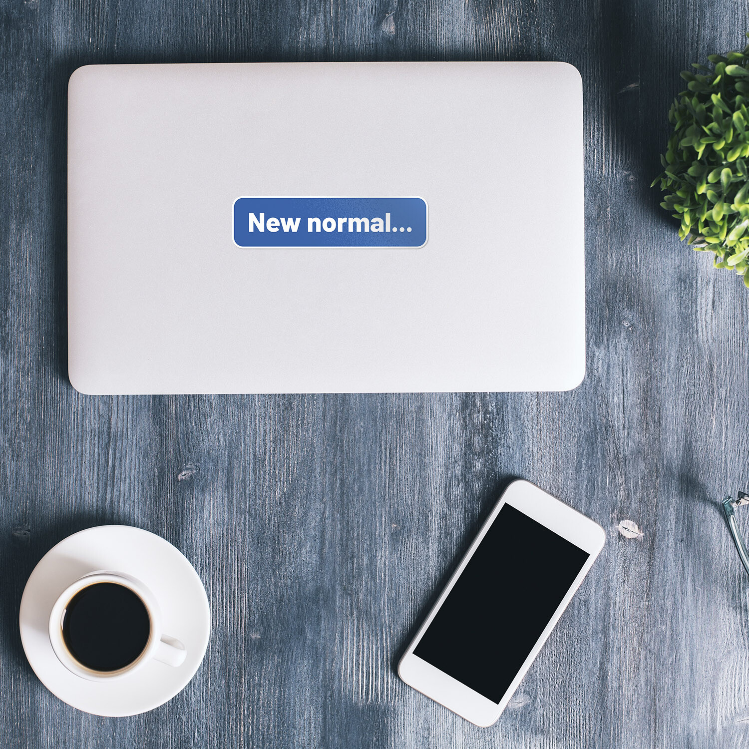 New Normal Quote Car Bumper Vinyl Sticker Decal "SIZES"
