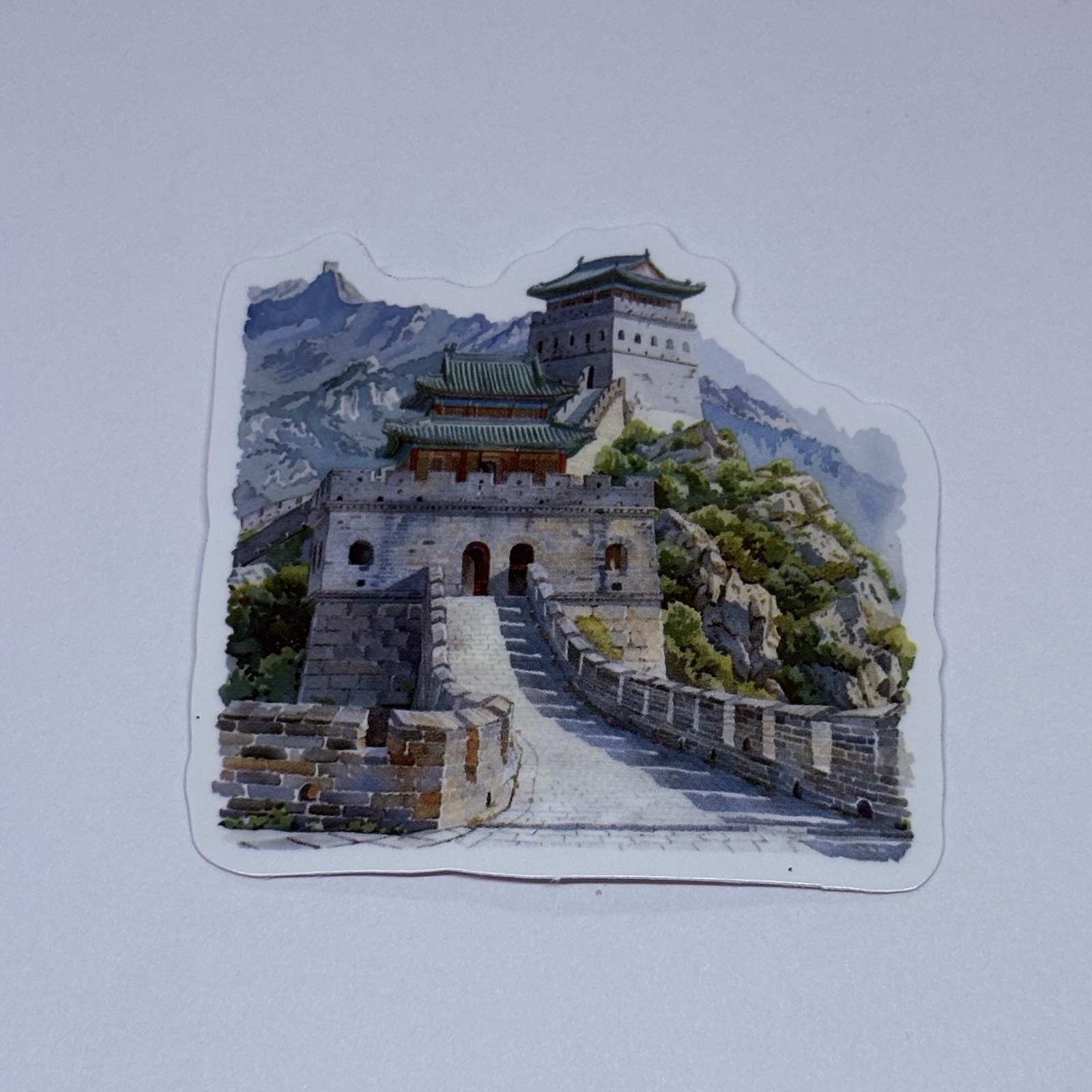 Great Wall Of China Sticker Towers Travel City Art Decal Vinyl Paint Style Tc9