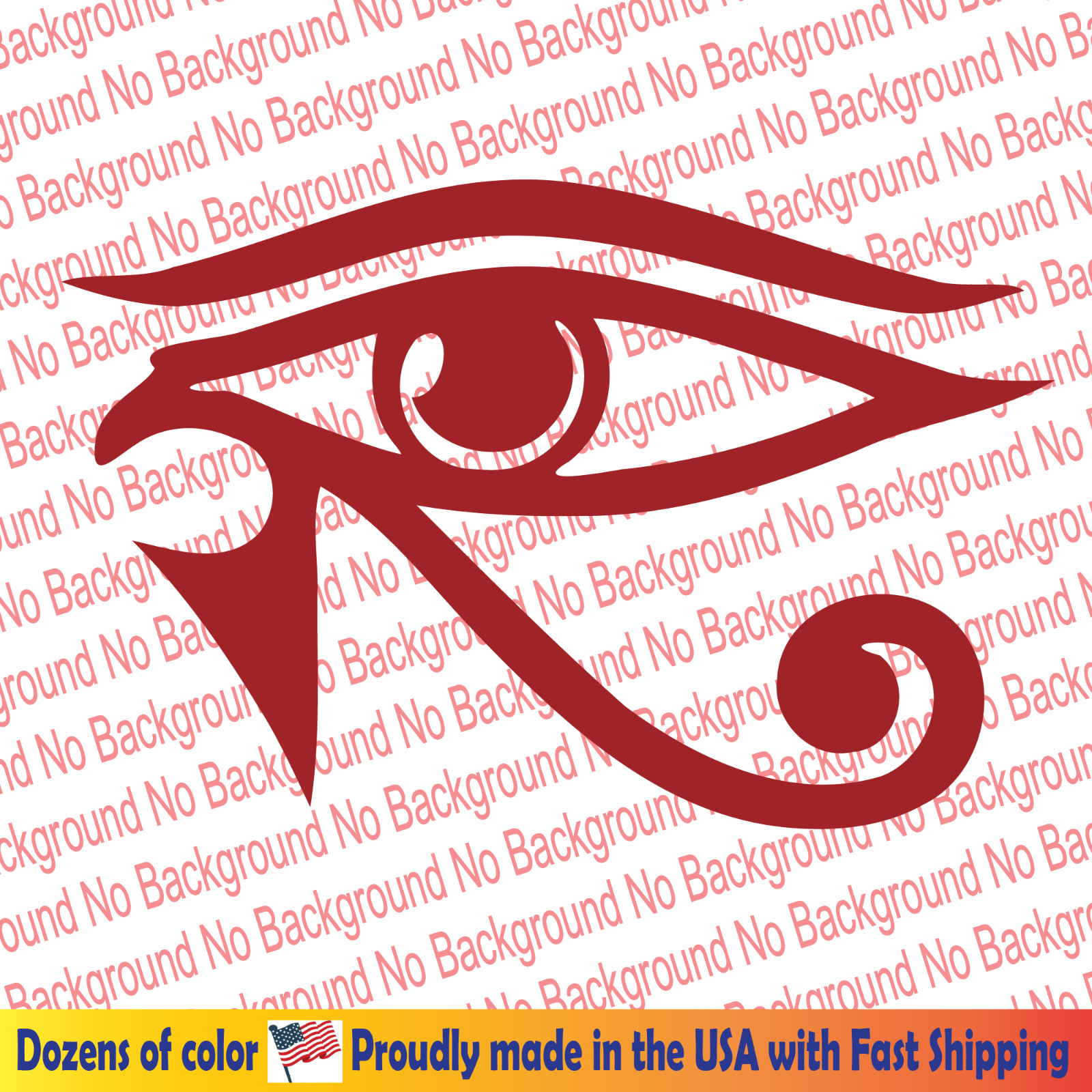 Eye of Horus Wedjat Vinyl Decal Die Cut Sticker Egyptian Ancient Symbol FY174A