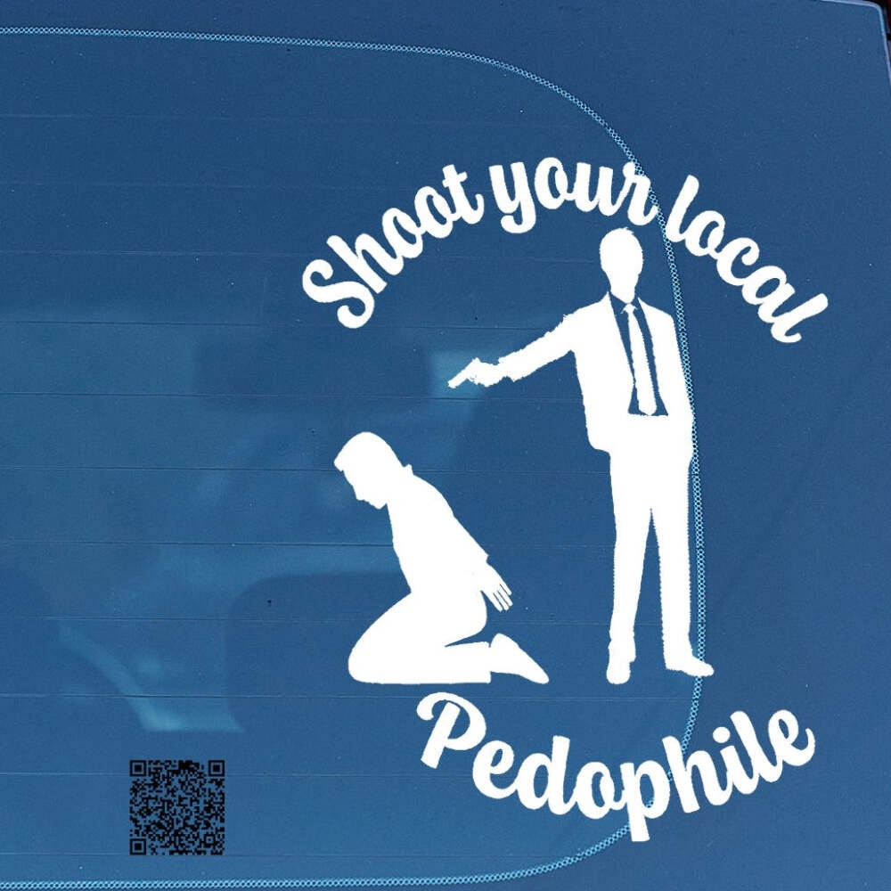 Save the kids 3, anti pedo, YAP, MAP, vinyl decal, unalive, truck window car