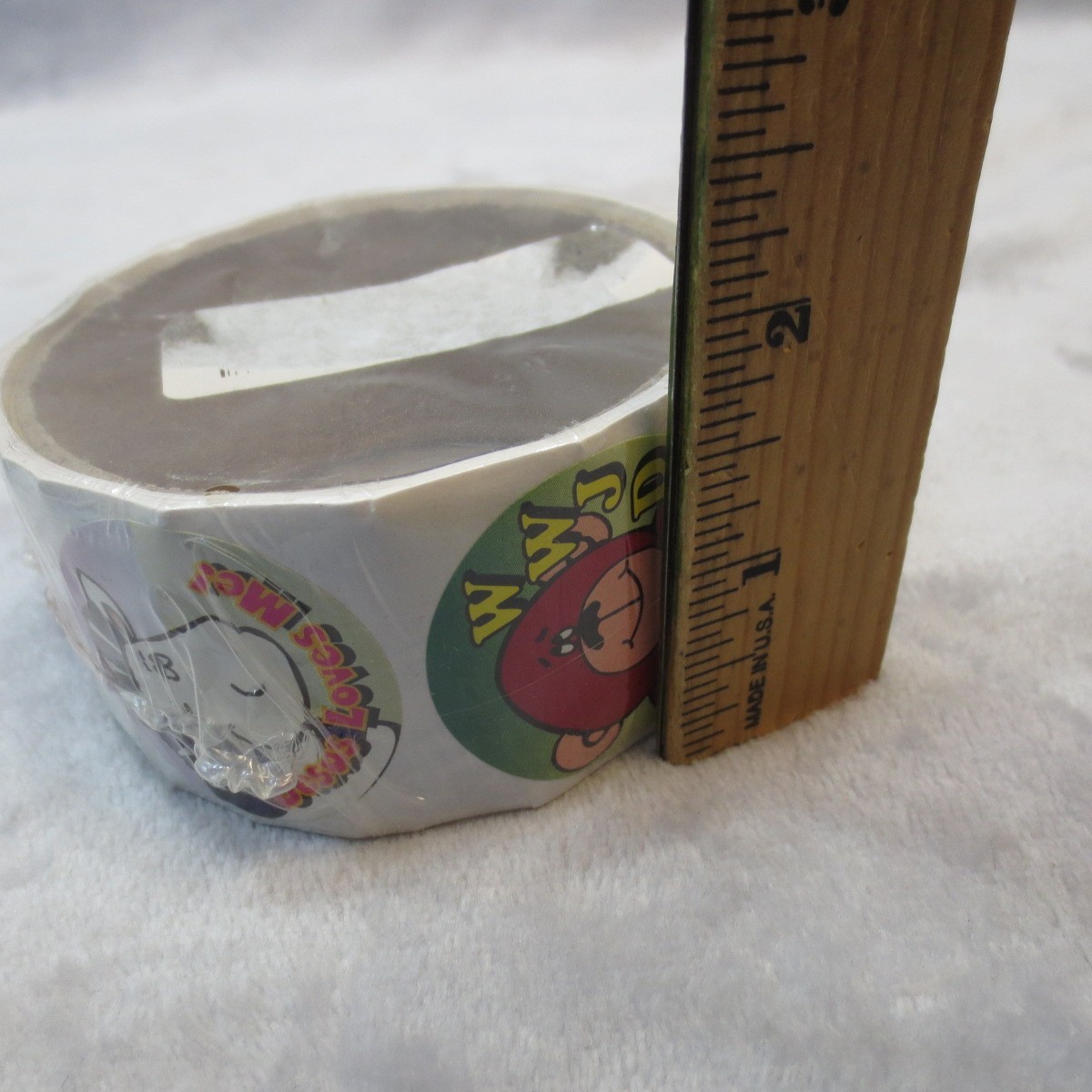 1.5" Round Animal Bible Sunday School Christian Children Stickers Approx 100