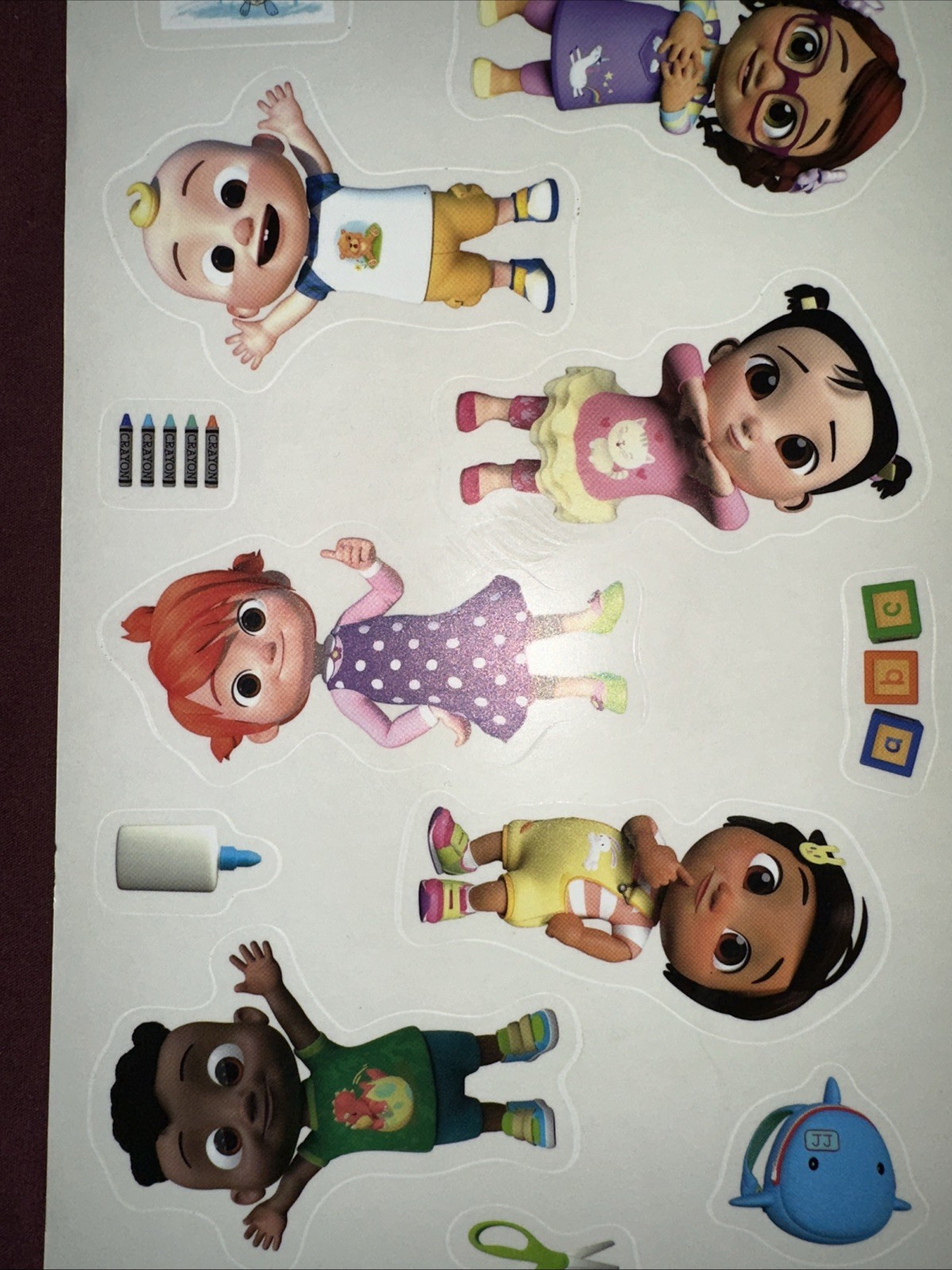16 Cocomelon Wall Decals 2022 Moonbug Kids Room Decor Baby Toddler Nursery Gift