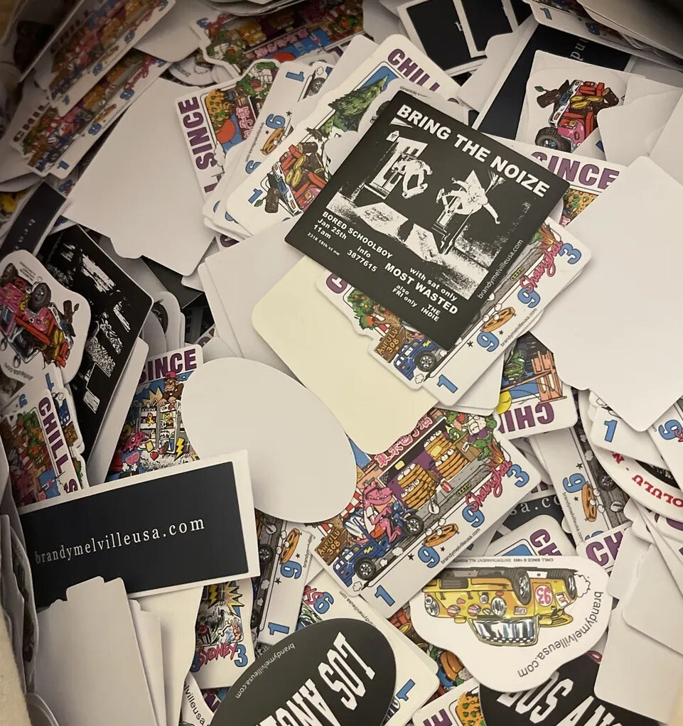 Brandy Melville Deco Vinyl Stickers Random Lot Of 20