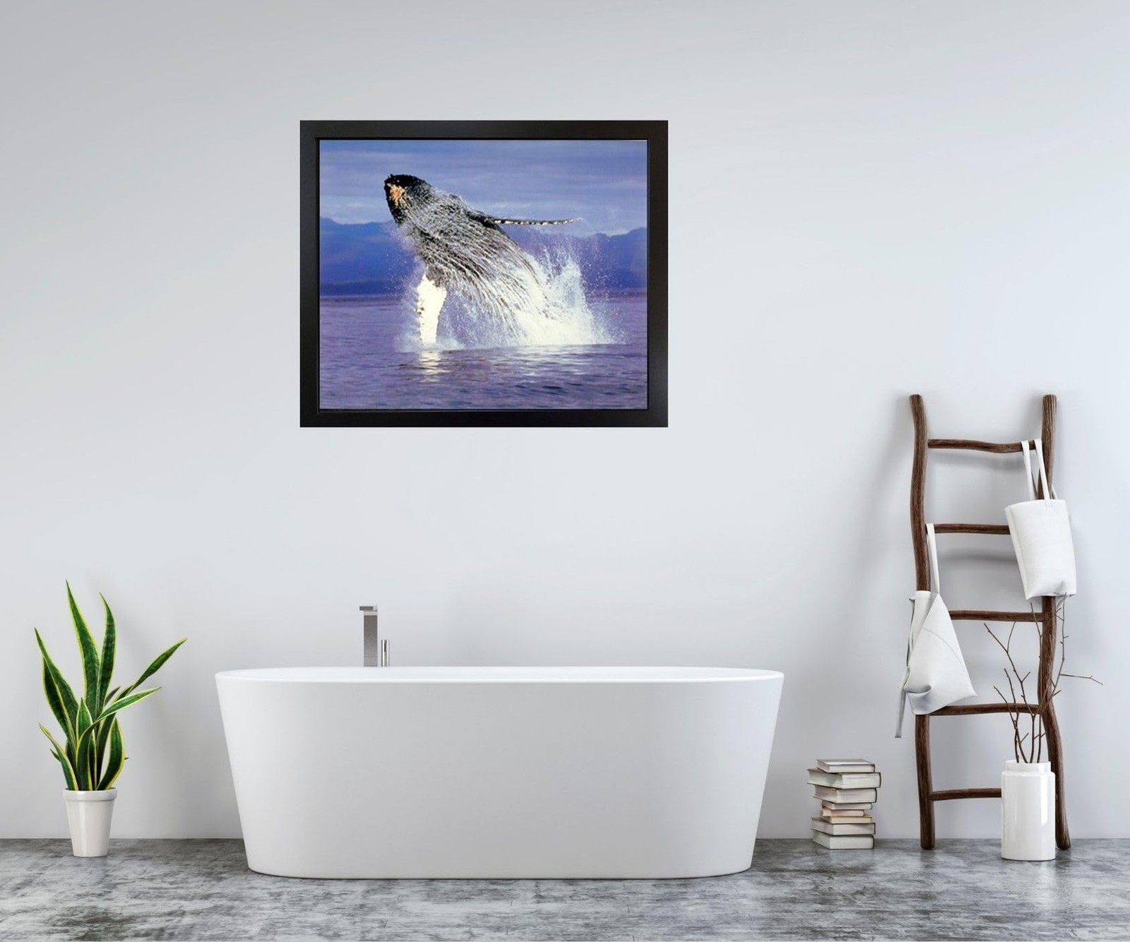 Humpback Sea Whale Ocean Animal Wall Decor Art Print Poster (16×20)