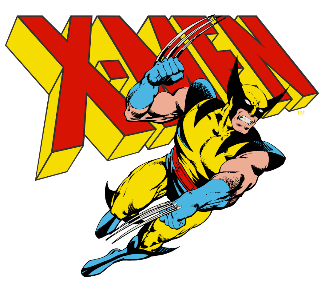 X-men sticker wolverine skate cell laptop bumper vinyl decal 90s