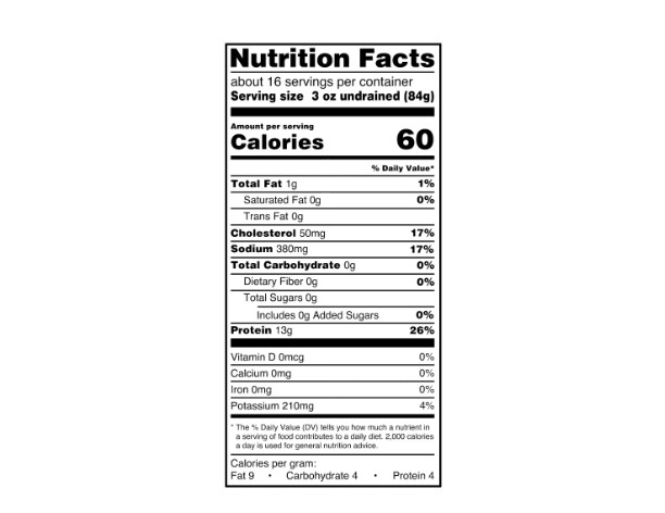 Great Value Chunk Chicken Breast, 12.5 oz Can (4 Packs).
