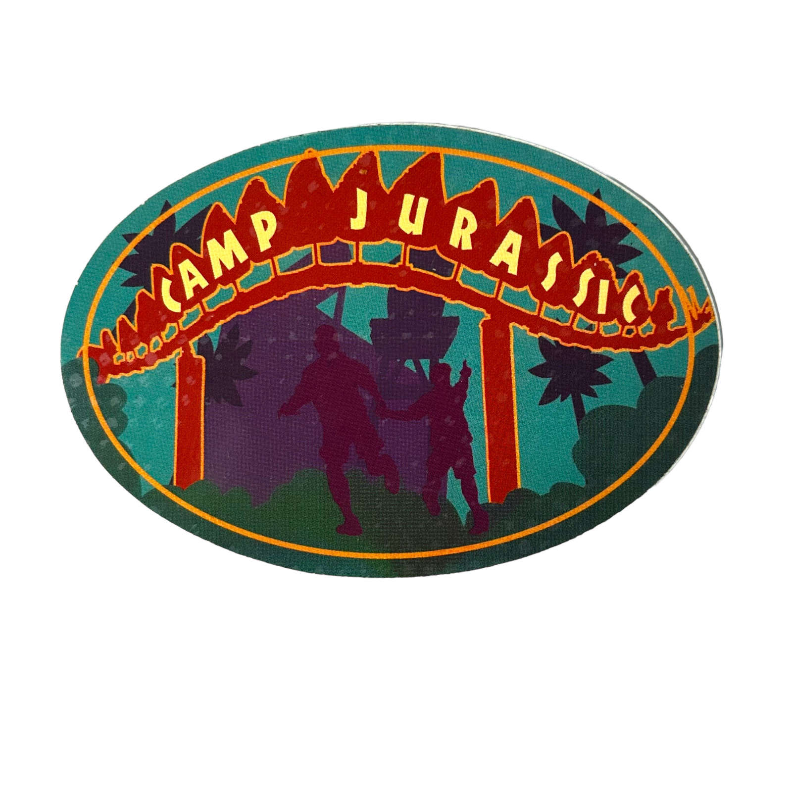 Universal Studios Jurassic Park "Camp Jurassic" Sticker