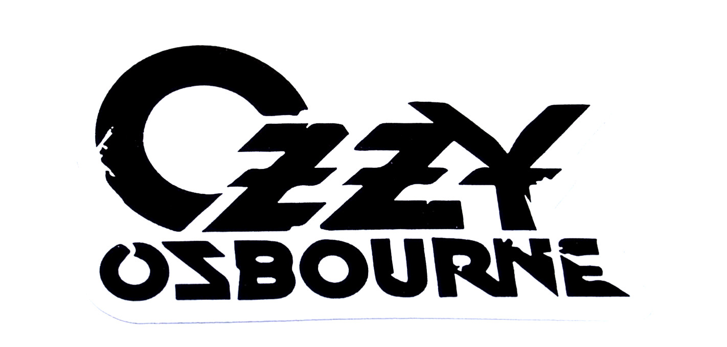 OZZY OSBOURNE – Black Sabbath Logo Die Cut Sticker Decal Official Heavy Metal